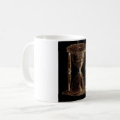  gewijzigd licht Steampunk Alchemy Hourglass Koffiemok (Voorkant links)