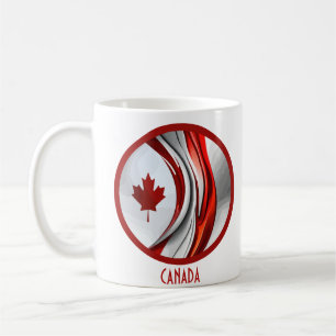 Gewijzigd mappenblad: een creatieve Canadese twist Koffiemok
