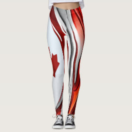 Gewijzigd mappenblad: een creatieve Canadese twist Leggings