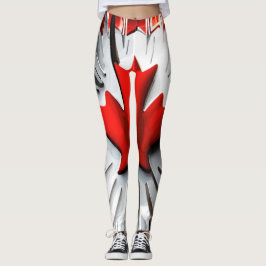 Gewijzigd mappenblad: een creatieve Canadese twist Leggings