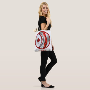 Gewijzigd mappenblad: een creatieve Canadese twist Tote Bag
