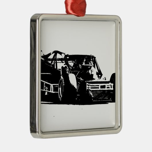 Gewijzigd Metalen Ornament (Rechts)