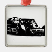 Gewijzigd Metalen Ornament (Voorkant)