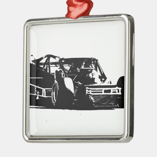 Gewijzigd Metalen Ornament (Links)