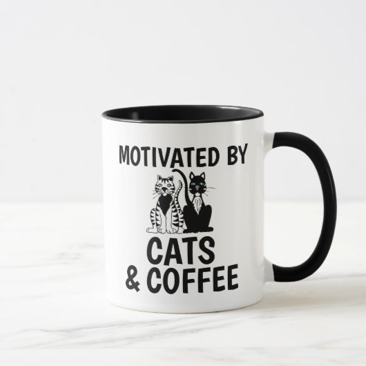 GEWIJZIGD NAAR KATTEN EN KOFFIE-KOFFIE-MUGS MOK (Rechts)