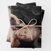 Gewijzigd portret Marie Antoinette Inpakpapier Vel (In situ)