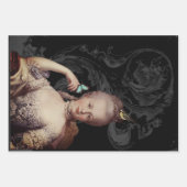 Gewijzigd portret Marie Antoinette Inpakpapier Vel (Voorkant)