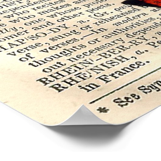 Gewijzigd Poster van Art Rhinoceros Butterflies (Hoek)