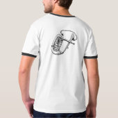 Gewijzigd Shirt van Tuba (Achterkant)