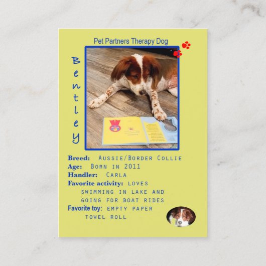 gewijzigd visitekaartje bentley (Achterkant)