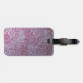 Gewijzigd, William Morris-patroon, floralen, , Bagagelabel (Achterkant horizontaal)