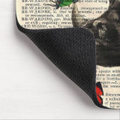 Gewijzigde Art Rhinoceros Butterflies Mousepad Muismat (Hoek)