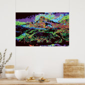 Gewijzigde berg ddd5 poster (Keuken)