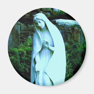 Gewijzigde Blauwe Maagd Maria Magneet