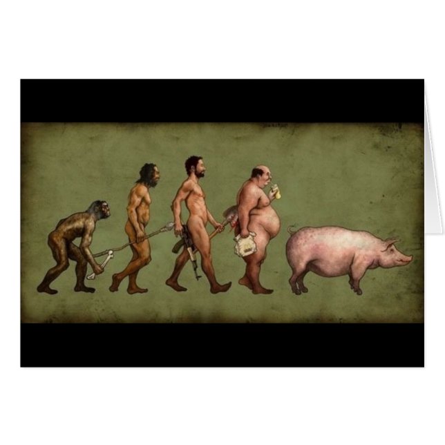 Gewijzigde evolutie (Voorkant Horizontaal)