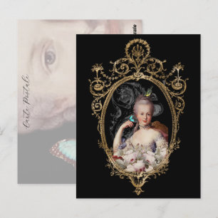  Gewijzigde jonge Marie Antointte-portret Briefkaart