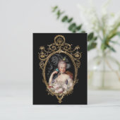 Gewijzigde jonge Marie Antointte-portret Briefkaart (Staand voorkant)