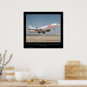 Gewijzigde L-1011 start met de X-34 Poster (Keuken)