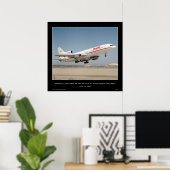 Gewijzigde L-1011 start met de X-34 Poster (Thuiskantoor)