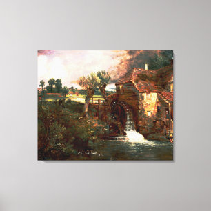(Gewijzigde) Molen John Constable - Parham Canvas Afdruk