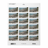 Gewijzigde pier etiket (Full Sheet)