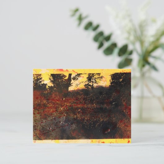 Gewijzigde scène briefkaart (Staand voorkant)