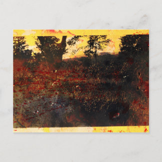 Gewijzigde scène briefkaart