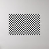 Gewikkeld canvas zwart & wit afdruk (Voorkant)