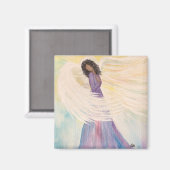 Gewikkeld in Love Angel 2 Inch Magnet (Voorkant / Achterkant)