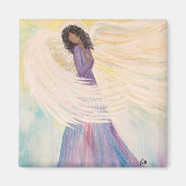 Gewikkeld in Love Angel 2 Inch Magnet (Voorkant)
