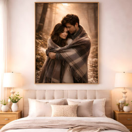 Gewikkeld in Stille Liefde Poster