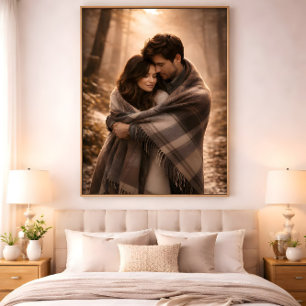 Gewikkeld in Stille Liefde Poster