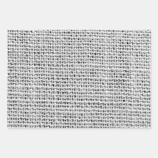 Gewikkeld jute geschenkpapier - rustieke jute moti inpakpapier vel (Voorkant 2)