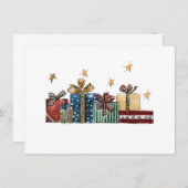 Gewikkelde cadeaus voor een verjaardag (Voorkant / Achterkant)