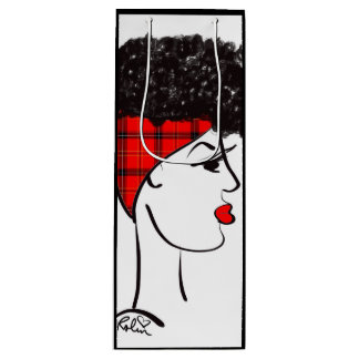 Gewikkelde Puff Wine Gift Bag Wijn Cadeautas