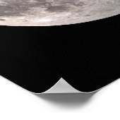 Gewilde bruine maan poster (Hoek)