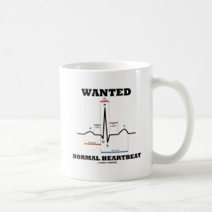 Gewilde Normale Hartslag (Elektrocardiogram) Koffiemok