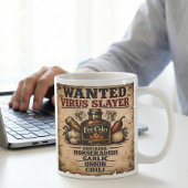 Gewilde Poster Fire Cider Virus Slayer Grappig Koffiemok