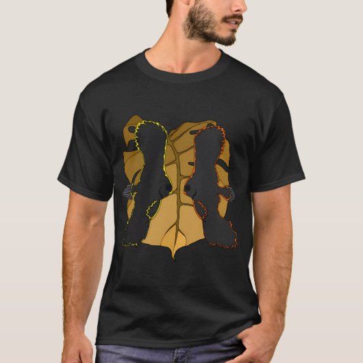 Gewimperde vleerhand t-shirt (Voorkant)