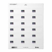 Gewogen Adresetiketten Etiket (Full Sheet)