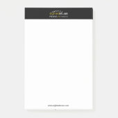 Gewogen Moon Logo bewijst alles Post-it® Notes (Voorkant)