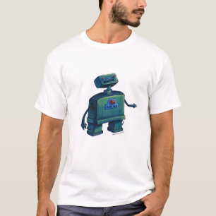 Gewogen robot t-shirt