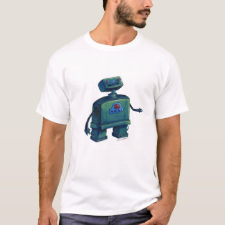 Gewogen robot t-shirt