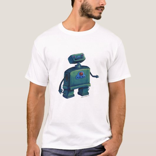 Gewogen robot t-shirt (Voorkant)