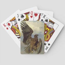 Gewonde Adelaar (door Rosa Bonheur) Pokerkaarten