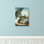 Gewonde Heron (door George Frederick Watts) Canvas Afdruk (Insitu (Houten vloer))