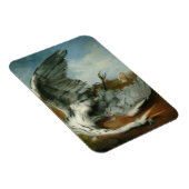 Gewonde Heron (door George Frederick Watts) Magneet (Rechterzijde)