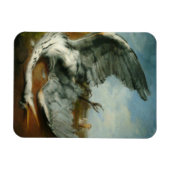 Gewonde Heron (door George Frederick Watts) Magneet (Horizontaal)