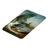 Gewonde Heron (door George Frederick Watts) Magneet (Linkerzijde)
