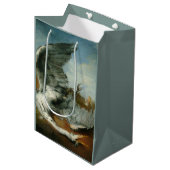 Gewonde Heron (door George Frederick Watts) Medium Cadeauzakje (Voorkant Gekanteld)